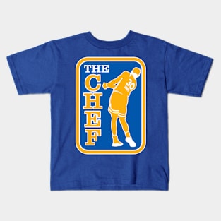 Steph Golf Swing Celebration Kids T-Shirt